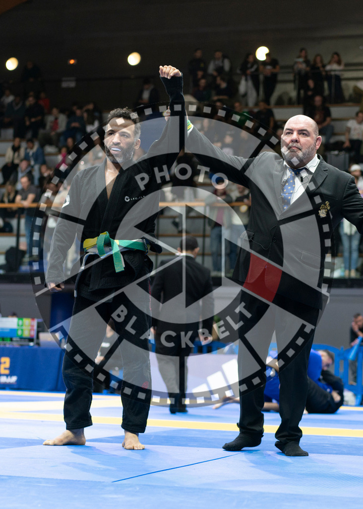 20240119PBB2891 | Fighters compete during the IBJJF European Championship in Paris, France, on January 19, 2024.