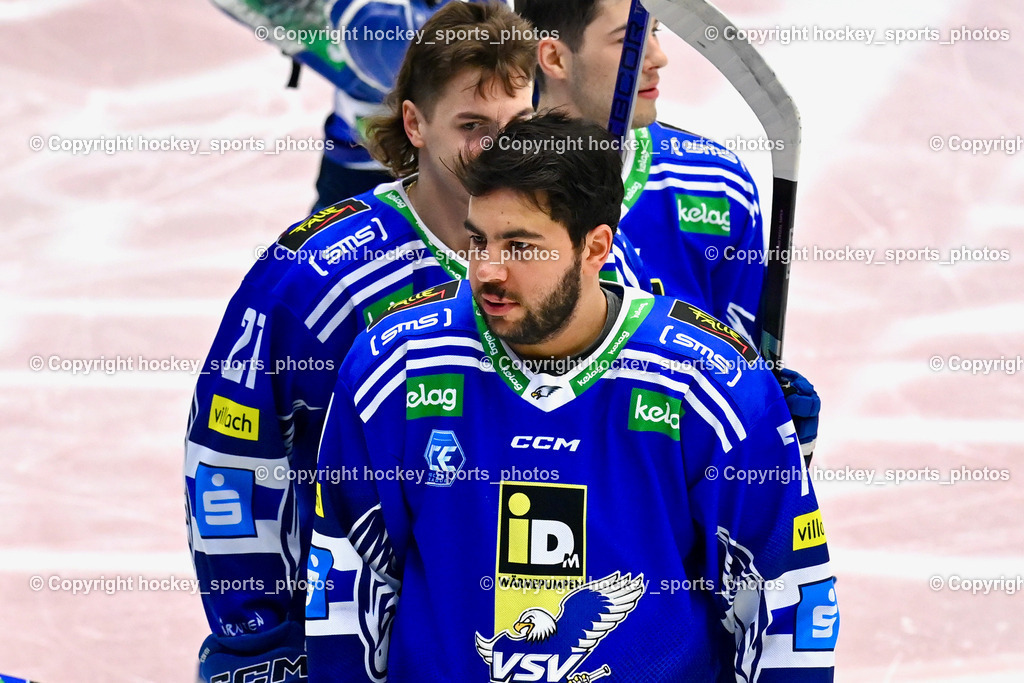 EC IDM Wärmepumpen VSV vs. HC Pustertal 8.10.2023 | #71 Layne Viveiros EC VSV, EC IDM Wärmepumpen VSV vs. HC Pustertal 8.10.2023, EC IDM Wärmepumpen VSV vs. HC Pustertal am 08.10.2023 in Villach (Stadthalle Villach), Austria, (Photo by Bernd Stefan)