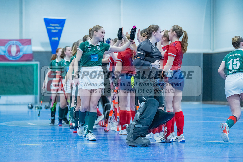HK_20240303_109107 | Spiel um Platz 3 Deutsche Meisterschaft WU16 am 3.3.2024 Halle DHC, Düsseldorf ,