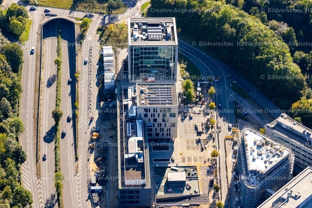 Lufbilder Aachen-6197 | Campus- Universitäts- Bereich " CT² RWTH Aachen " an der Forckenbeckstraße in Aachen - Realisiert mit Pictrs.com