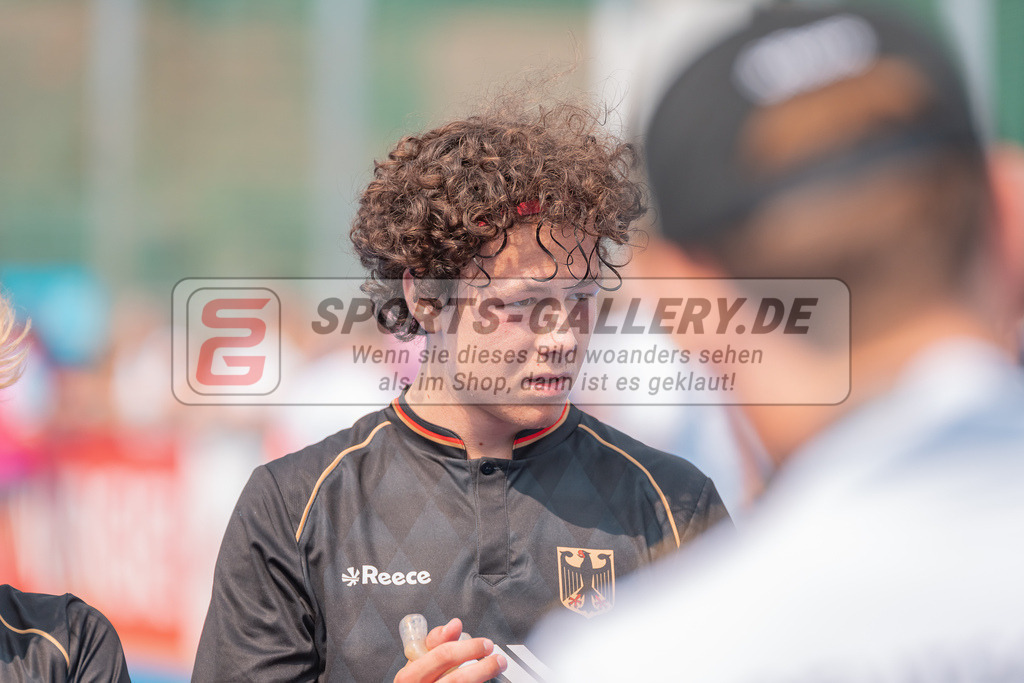 HK_20230713_101956 | Euro Hockey MU18 Germany vs Ireland Championship Girls &amp; Boys am 13.7.2023 CHTC , Krefeld ,
