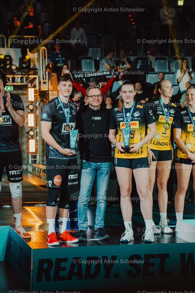 Vollyballpokalfinale 25/26 Mannheim | Zoi DVV Pokalfinale am 28.02.2026 in Mannheim I VfB Suhl LOTTO Thüringen - Allianz MTV Stuttgart I VfB Friedrichshafen - SVG Lüneburg - Realisiert mit Pictrs.com