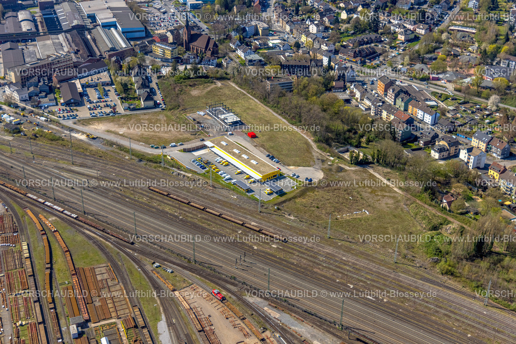 Witten220401199 | Luftbild, Baugebiet Drei Könige mit DHL Logistik, Witten, Ruhrgebiet, Nordrhein-Westfalen, Deutschland