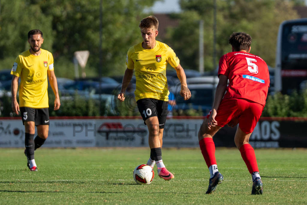 SSV Schwäbisch Hall vs. SG Sonnenhof Großaspach, Fussball, WFV-Pokal, 3. Runde, 11.08.2026 | Lukas Stoppel (SG Sonnenhof Großaspach, #10),SSV Schwäbisch Hall vs. SG Sonnenhof Großaspach, Fussball, WFV-Pokal, 3. Runde, 11.08.2026