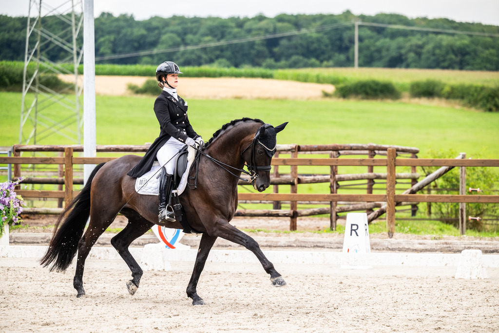 Luxembourg Dressage Championship 2025 - Senior League B | Luxembourg Dressage Championship 2025 - Magali Goergen on Donnalittchen - Realisiert mit Pictrs.com