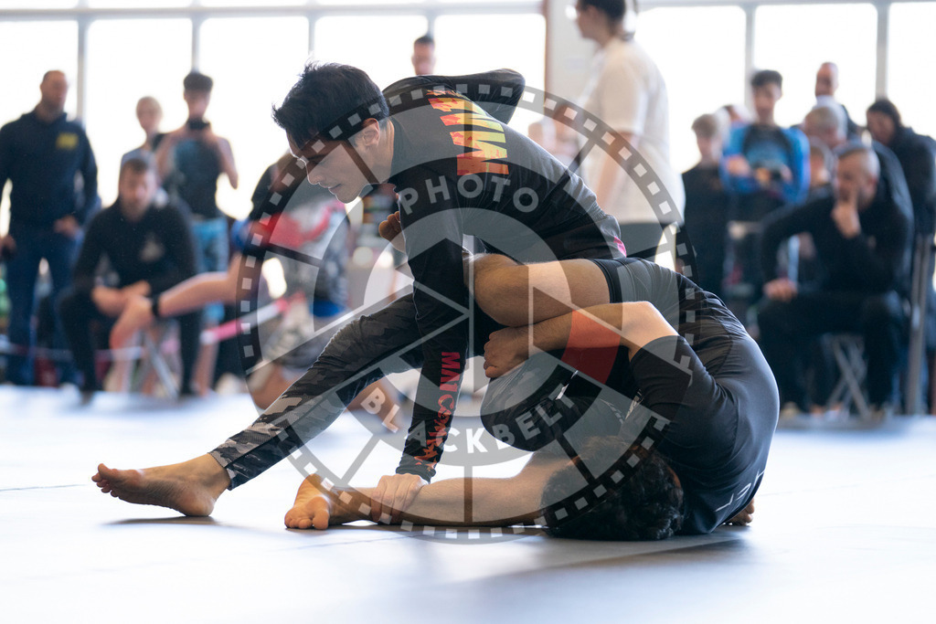 20240309PBB4752 | Fighters compete during the International Luta Livre (ILLCS) Spring Championship in Hannover, Germany, on March 9, 2024.