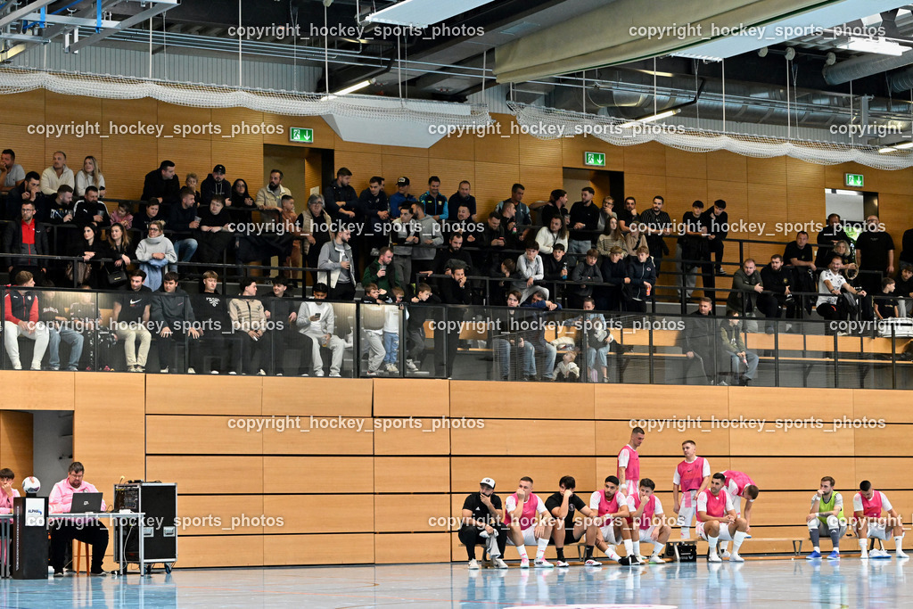 Carinthia Flamengo Futsal Club vs. FC Ljuti Krajisnici | Besucher Ballspielhalle Viktring, Carinthia Flamengo Futsal Club vs. FC Ljuti Krajisnici, Carinthia Flamengo Fusal Club vs. FC Ljuti Krajisnici am 12.10.2025 in Klagenfurt (Ballspielhalle Viktring), Austria, (Photo by Bernd Stefan)