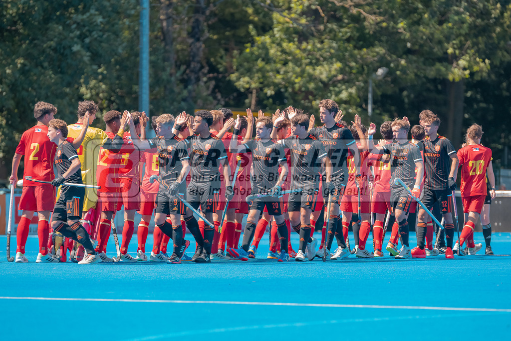 HK_20230711_101182 | Euro Hockey MU18 Spain vs Netherlands Championship Girls &amp; Boys am 11.7.2023 CHTC , Krefeld ,