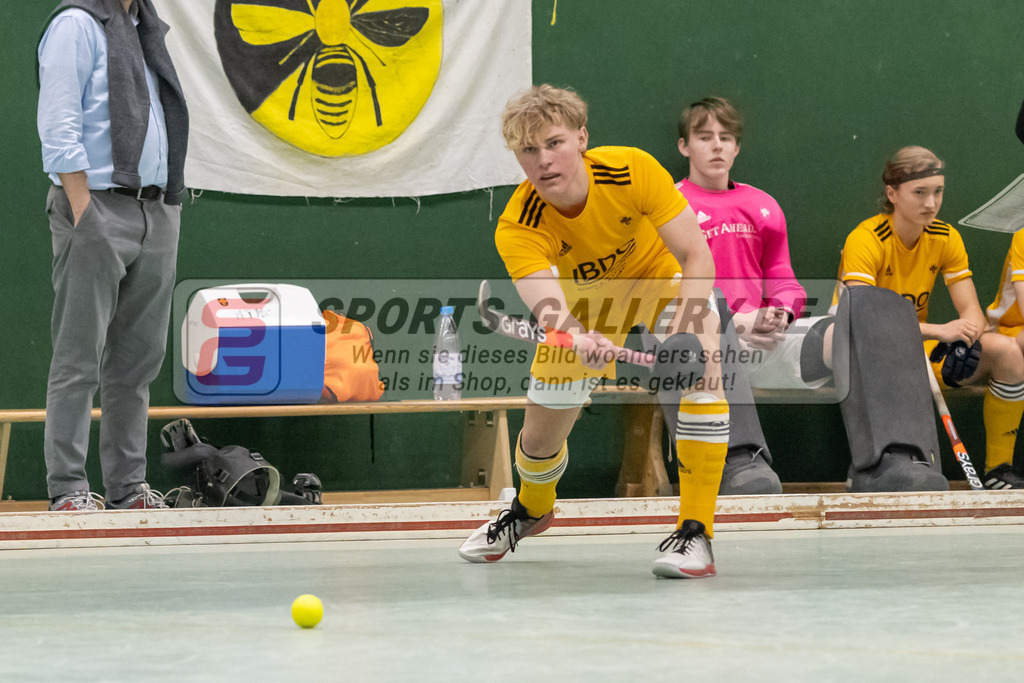 SFE_20230304_0020 | Deutsche Meisterschaft Männliche U16 Halle 2023 am 04.03.2023 in Köln (KTHC Stadion Rot-Weiss Köln Tennis and Hockey Club), Photo: Stephan Fehrmann 2022 (Sports-Gallery)