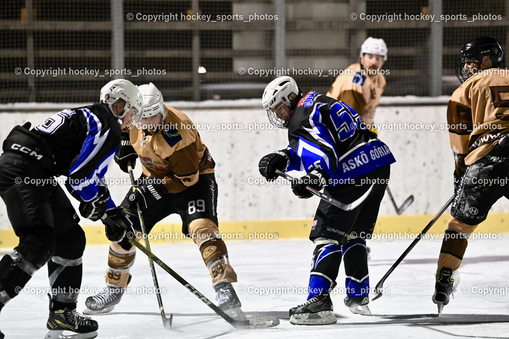 EC Kellerberg vs. ASKÖ Görlach 27.1.2024 | #89 Diwisch Marvin, #55 Müller Lukas, #5 Tischner Julian