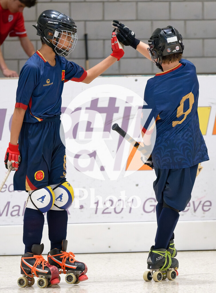 U15  - Geneve RHC v Pully RHC  |  during the U15  match between Geneve RHC and Pully RHC  at Centre sportif de la queue d'arve in Geneve, Switzerland