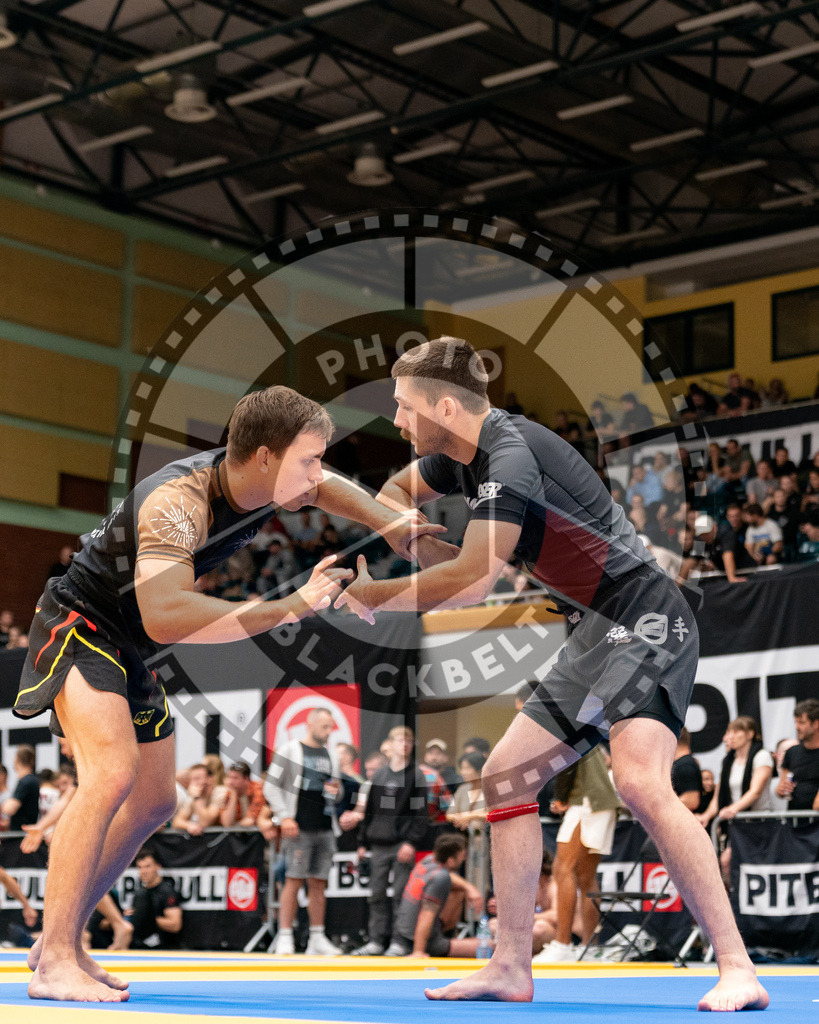 20230916PBB5904 | Fighters compete during the grappling tournement ADCC Trials (European, Middle East and African Championship) in Warsaw, Poland, on September 16, 2023.