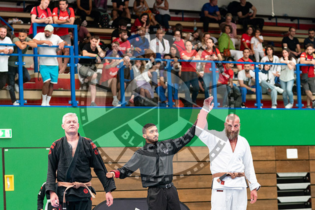 20230826PBB53619 | Fighters compete during the AJP INTLPRO BJJ and grappling competition in Hamburg, Germany, on August 26 2023.