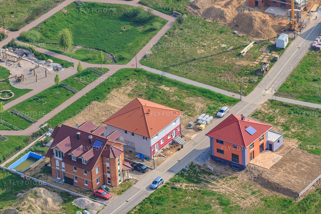 Luftbild: Am Höhenweg in Kandel im Bundesland Rheinland-Pfalz in Deutschland. Foto: IMG_26255.jpg vom 27.04.2010 durch Werner Riehm/FLY-FOTO.de