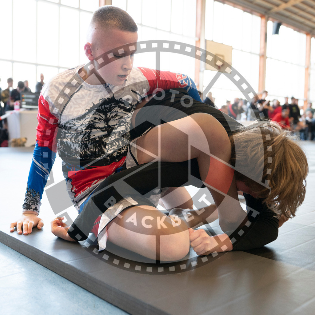 20240309PBB4787 | Fighters compete during the International Luta Livre (ILLCS) Spring Championship in Hannover, Germany, on March 9, 2024.
