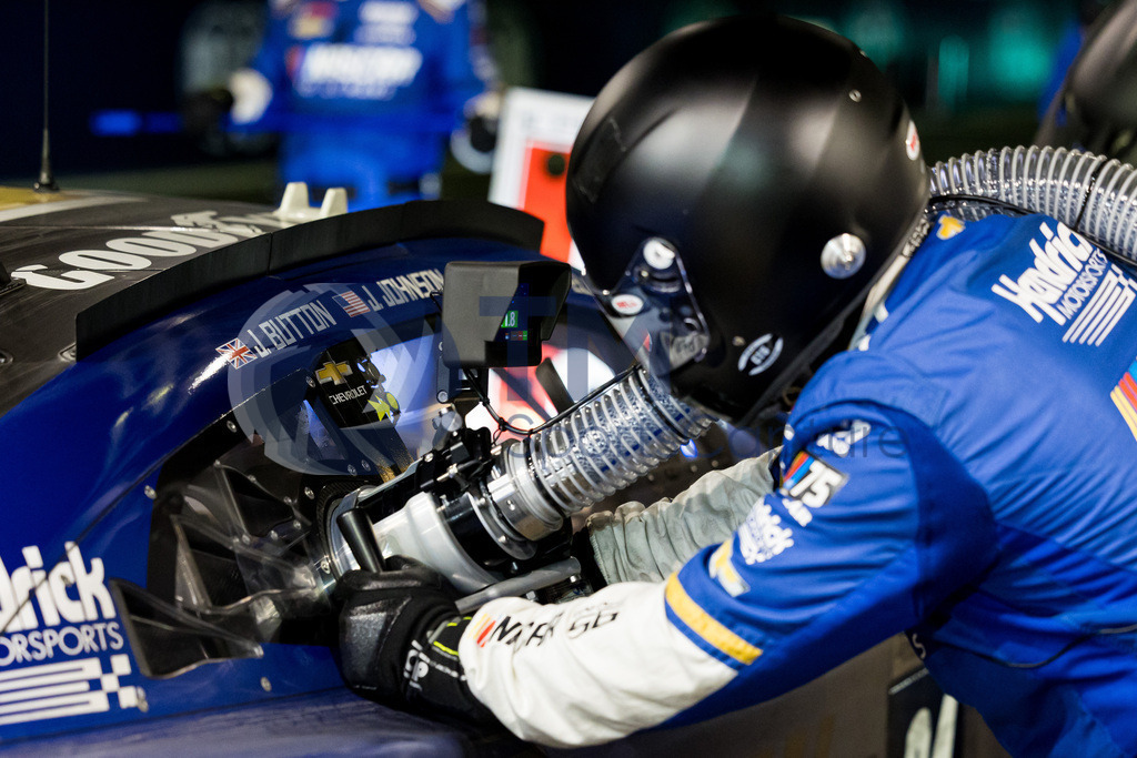 Trainproduction-20230611-0053 | LE MANS,FRANCE,11.Jun.23 - MOTORSPORTS - WEC, FIA World Endurance Championships, 24 Hours of Le Mans, Circuit de la Sarthe, race. Image shows a pitstop of Jimmie Johnson (USA), Mike Rockenfeller (GER) and Jenson Button (GBR/ Hendrick Motorsports). Photo: Trainproduction / Matthias Trinkl