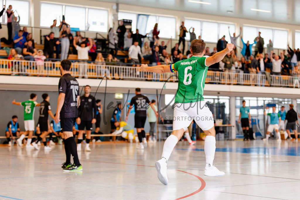 Futsal-Bundesliga, Saison 2025/2026, 4. Spieltag: SC Preußen Münster - SV Pars Neu-Isenburg | Futsal-Bundesliga, Saison 2025/2026, 4. Spieltag, SC Preußen Münster empfängt SV Pars Neu-Isenburg in der Universitäts-Sporthalle in Münster. Foto: sportfotografie.ms | Markus Paletta - Realisiert mit Pictrs.com