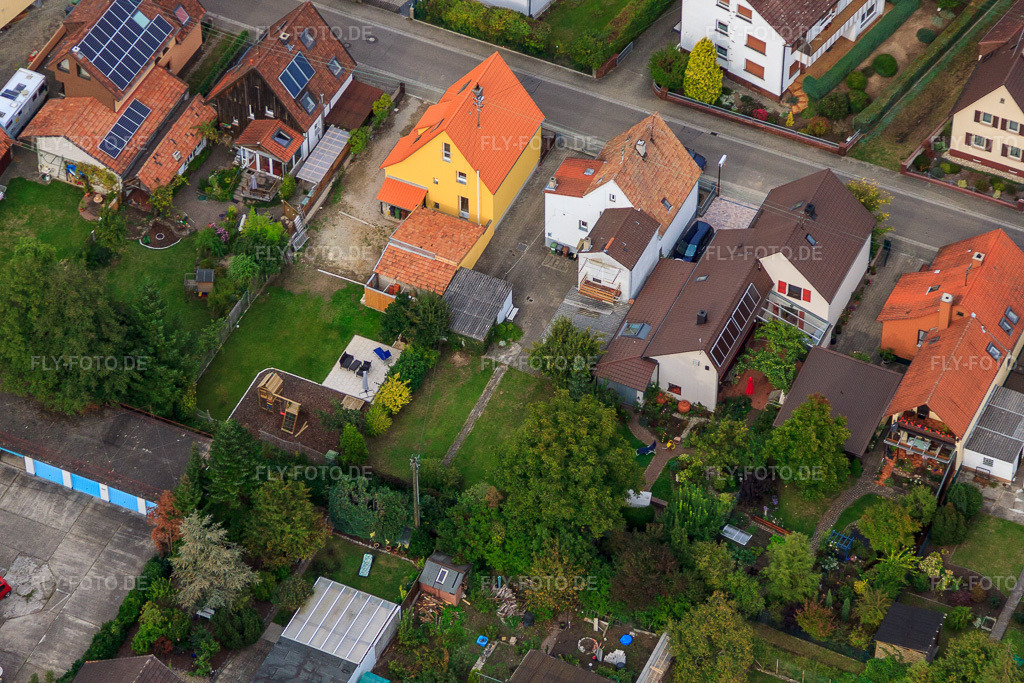 Luftbild: Waldstr in Kandel im Bundesland Rheinland-Pfalz in Deutschland. Foto: IMG_53372.jpg vom 23.09.2012 durch Werner Riehm/FLY-FOTO.de