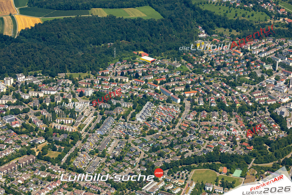 Aktuelles Luftbild von Weststadt Ravensburg - Die Luftaufnahme wurde 2022 mittels UL-Flugzeug erstellt ( keine Drohne ) - hochauflösende Kamera-Systeme von  Canon -Beste Qualität - Für grossformatige Ausdrucke geeignet. Die Geschenkidee !