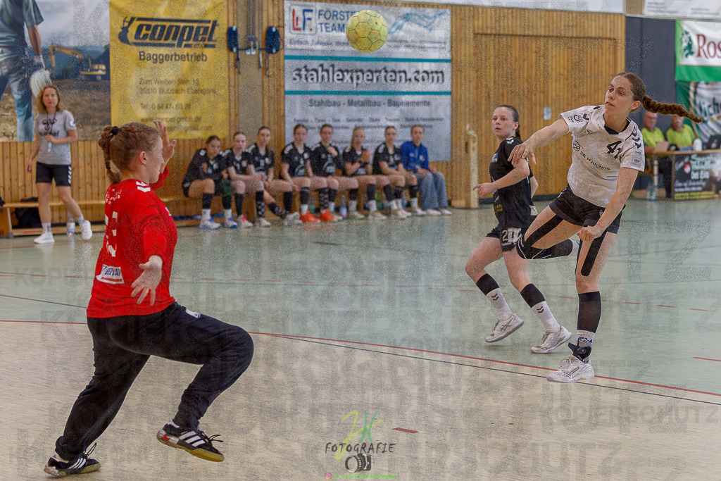 Quali-Turnier JBL wJA; SG Kappelwindeck/Steinbach - DJK SF Budenheim | Quali-Turnier JBL wJA; SG Kappelwindeck/Steinbach - DJK SF Budenheim am 31.05.2025 in Oberkleen (Weidig-Halle)Photo © 2025 - Jörg Heinrich - Realisiert mit Pictrs.com