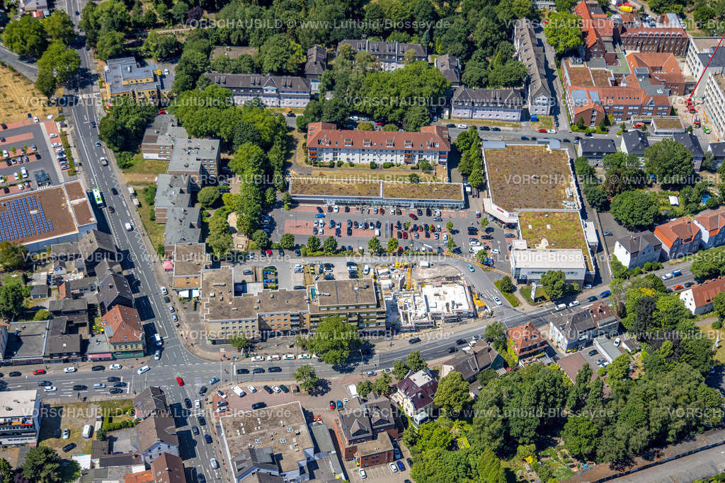 Dortmund220705804 | Luftbild, Ansicht Stadtteil Frohlinde mit Einkaufszentrum Frohlinder Straße, Kirchlinde, Dortmund, Ruhrgebiet, Nordrhein-Westfalen, Deutschland