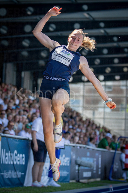 Multisport Event; Ratingen, 28.06.2026 | RATINGEN, GERMANY - JUNE 28, 2026 : Léonie Cambours (FRA / France) competing in the heptathlon’s long jump during the Multisport Event at Stadion Ratingen on June 28, 2026 in Ratingen, Germany.