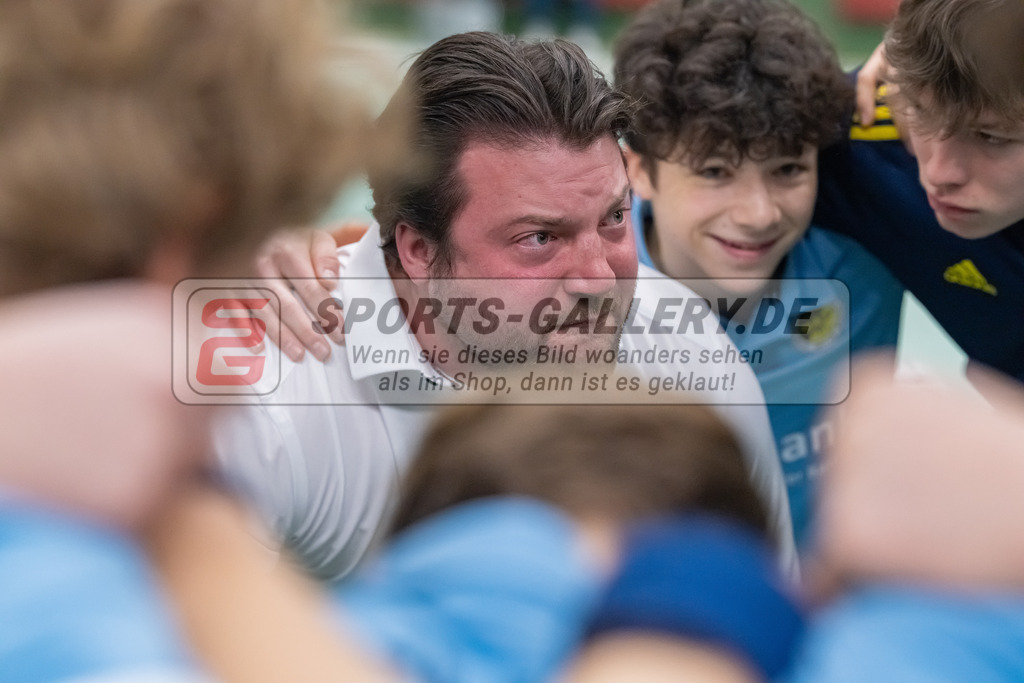 HK_20230305_105972 | Deutsche Meisterschaft MU16 1/2 Finale Rot-Weiss Köln - Zehlend. Wespen am 5.3.2023 RWK, Köln ,