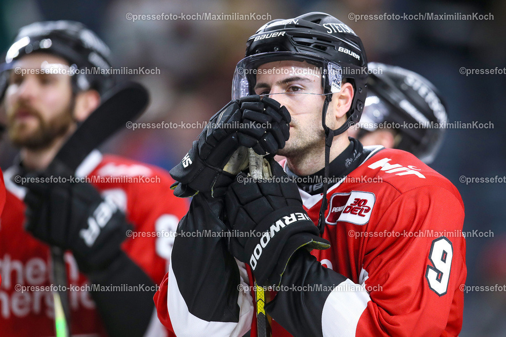 KoeDEL14032402115 | 14.03.2024, Köln, Eishockey, Penny DEL, Pre-Playoffs Spieltag 3, Lanxess-Arena, Kölner Haie - ERC Ingolstadt: Maximilian Kammerer (Kölner Haie)