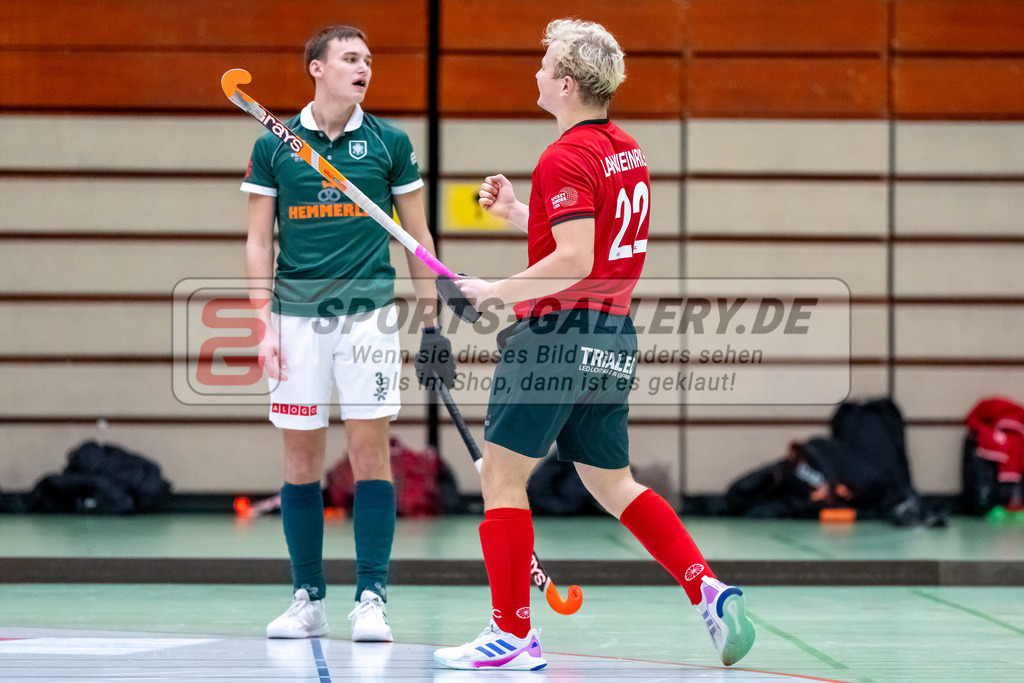 HK_20250110_101330 | 1. Bundesliga Halle Herren Crefelder HTC - Uhlenhorst Mülheim am 10.1.2025 Glockenspitz Halle Krefeld, Krefeld ,