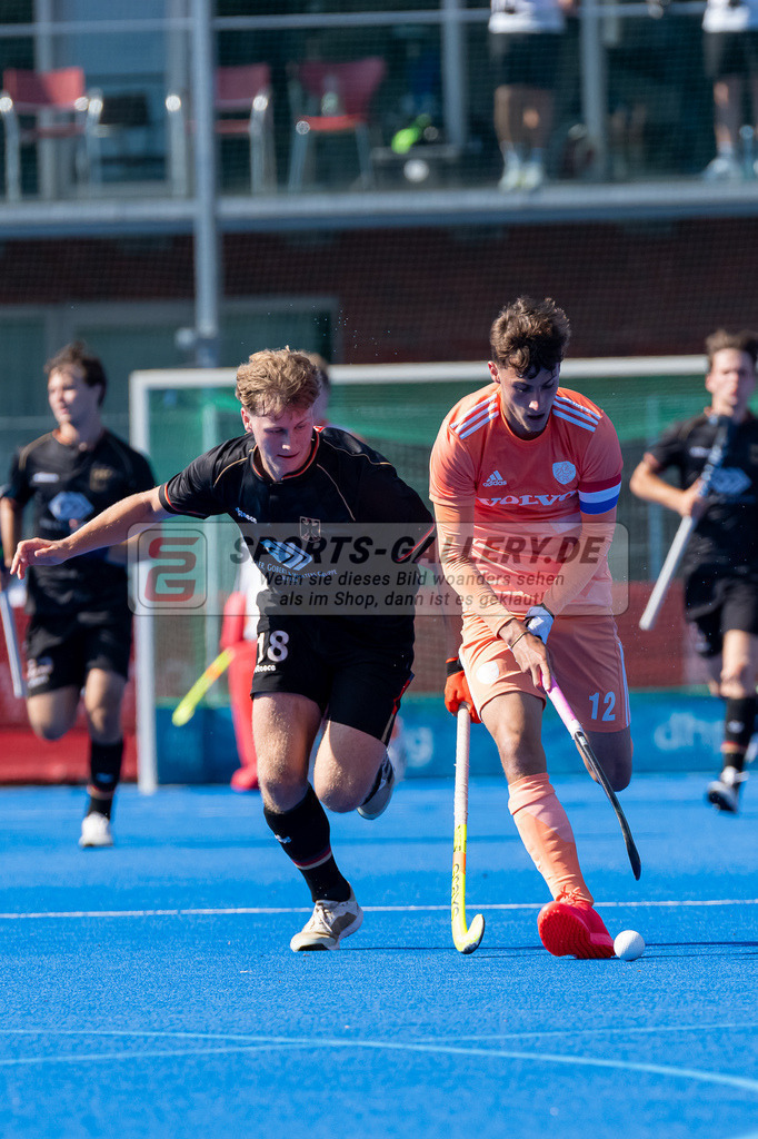 HK_20240628_102493 | MU18 Länderspiel Germany - Niederlande am 28.6.2024 Crefelder HTC, Krefeld ,