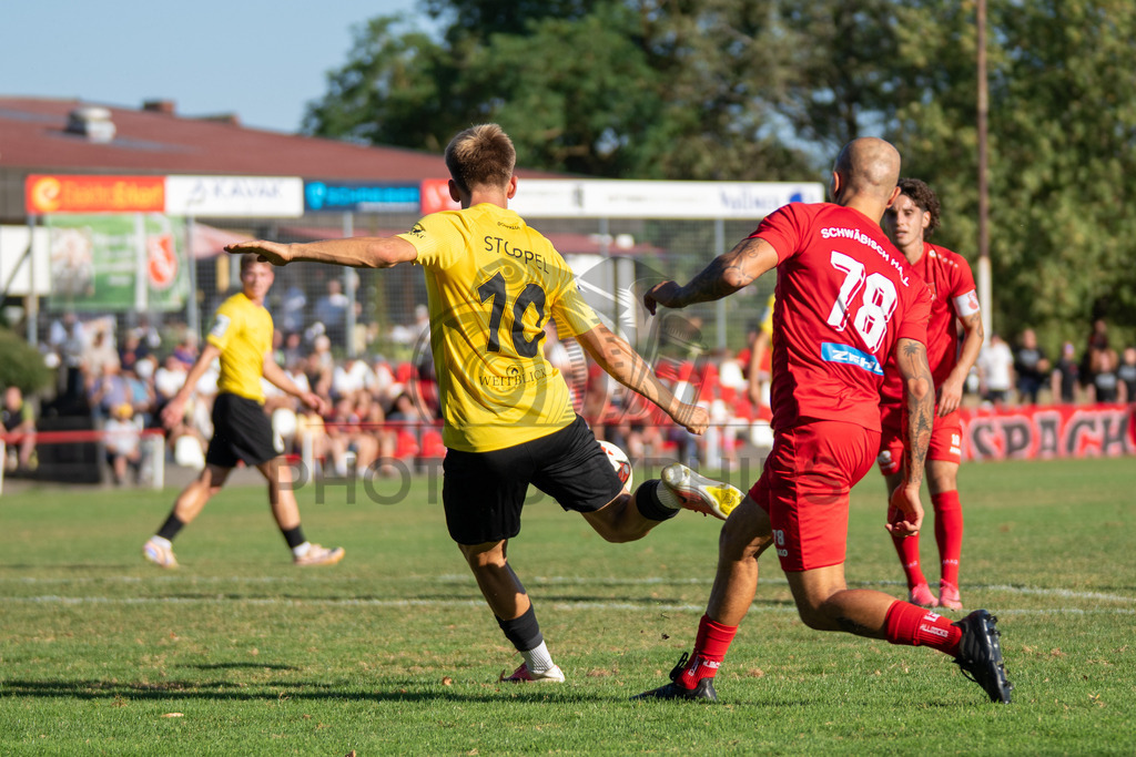 SSV Schwäbisch Hall vs. SG Sonnenhof Großaspach, Fussball, WFV-Pokal, 3. Runde, 11.08.2026 | Lukas Stoppel (SG Sonnenhof Großaspach, #10),SSV Schwäbisch Hall vs. SG Sonnenhof Großaspach, Fussball, WFV-Pokal, 3. Runde, 11.08.2026