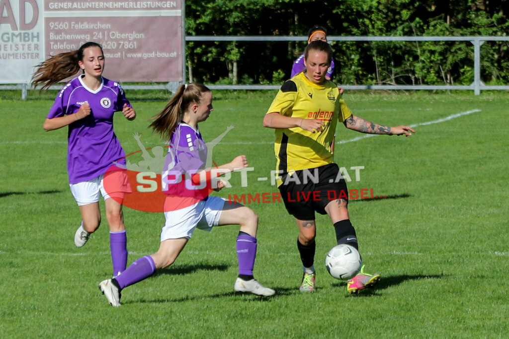 SV Oberglan Damen - Austria Klagenfurt |  ; SV Oberglan Damen - Austria Klagenfurt am 06.06.2022 in Oberglan
(Sportplatz), AUSTRIA, (Photo by Ernst Krawagner sport-fan.at) - Realisiert mit Pictrs.com