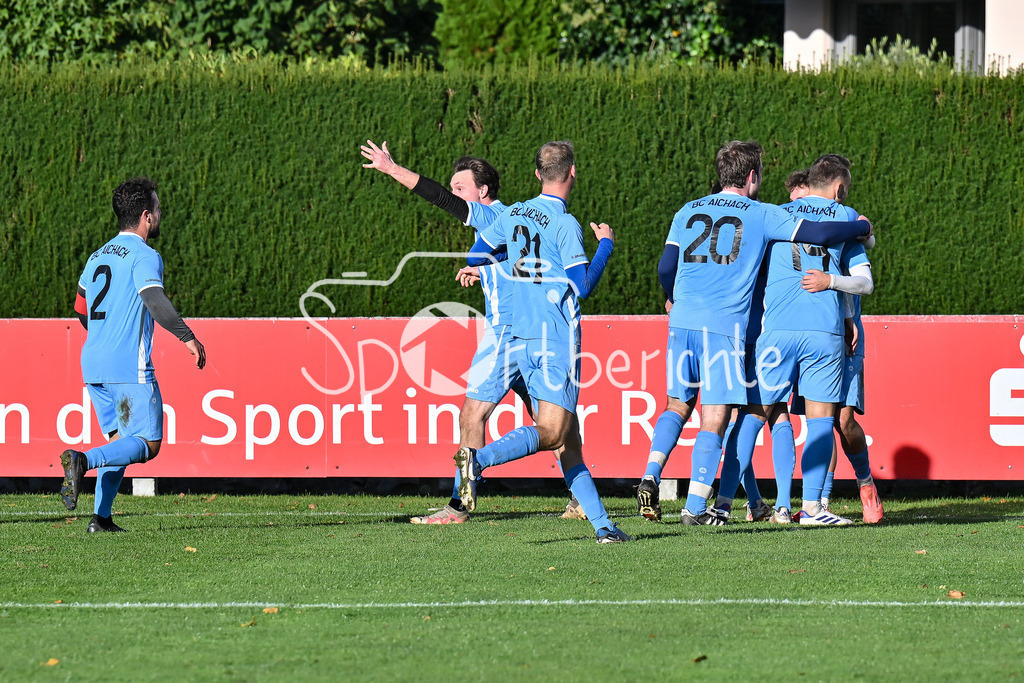 BC Aichach - TSV Pöttmes | Jubel nach 4-3
