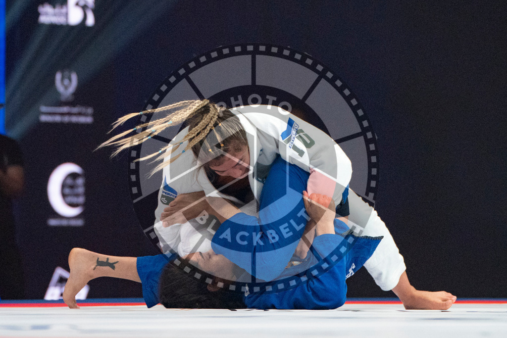 20231110PBB1462 | Fighters compete during the AJP World Professional Championship blackbelt finals in the Mubadala Arena in Abu Dhabi, Arab United Emirates, on November 10, 2023.