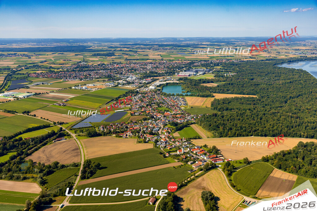 Luftaufnahme  Peterswörth  Gundelfingen an der Donau Das Luftbild wurde 2025 vom UL-Flugzeug heraus erstellt ( keine Drohne ) - Hochauflösende Luftaufnahme -Nicht vergleichbar mit Google Maps oder Satelittenbilder- Die Geschenkidee !Mit Lizenz und Bildrechte bestellbar