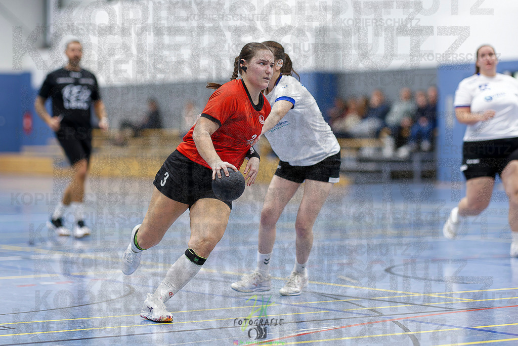 Frauen 2. Bezirksklasse; SG Rechtenbach - HSG Linden II | Frauen 2. Bezirksklasse; SG Rechtenbach - HSG Linden II am 16.11.2025 in Rechtenbach (Sporthalle Rechtenbach)Photo © 2025 - Jörg Heinrich - Realisiert mit Pictrs.com