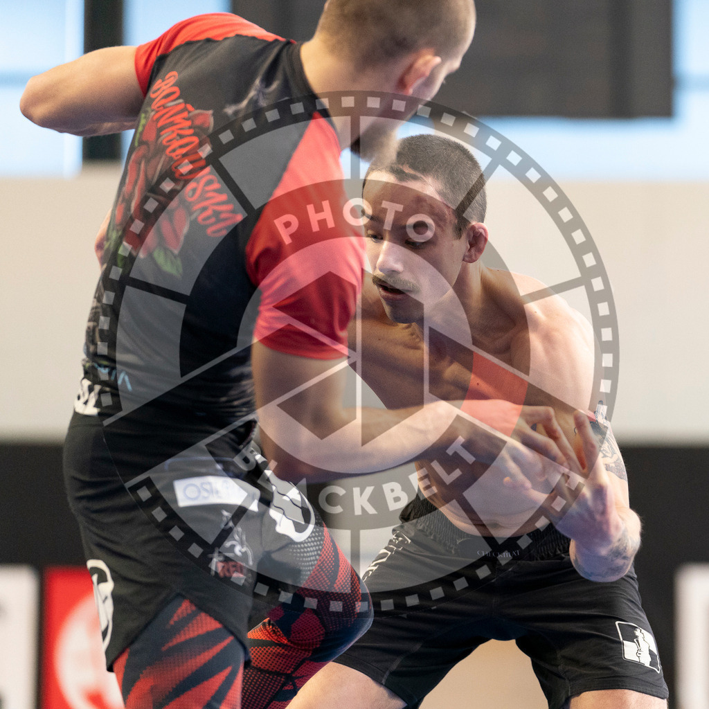 20240316PBB0722 | Athletes compete during the ADCC Eastern European Open grappling Competition in Poznan, Poland, on March 16, 2024.