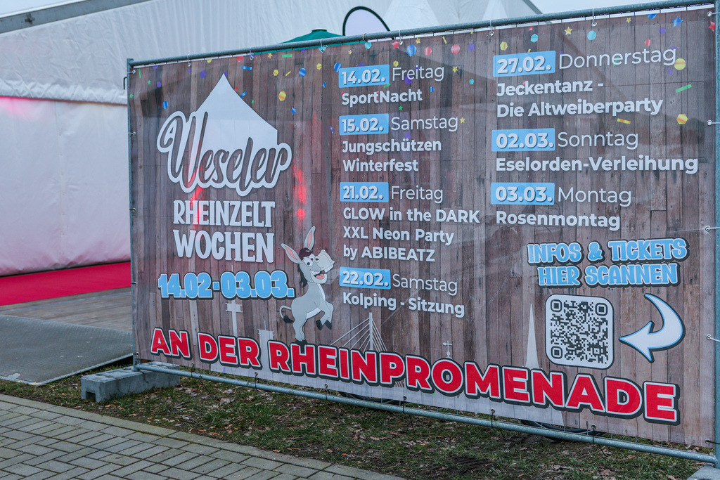 top-top.de250214-002 | Die 3. Weseler SportNacht, die große Sportgala mit Ehrungen der Weseler Sportler des Jahres 2024 findet am Freitag, den 14.02.2025 im Festzelt an der Rheinpromenade statt.Foto: Erwin Pottgiesser