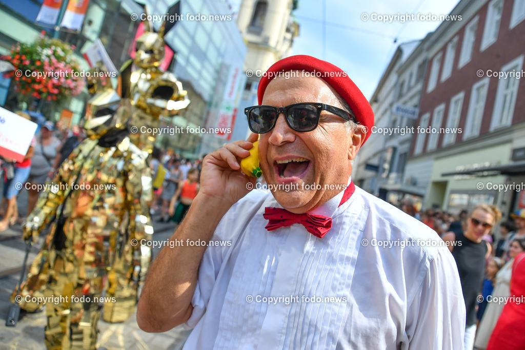 Linz_ 34. Linzer Pflasterspektakel 2022_ 21.07.2022-25 | 21.07.2022, Linz, AUT, 34. Linzer Pflasterspektakel 2022, im Bild diverse Kuenstler