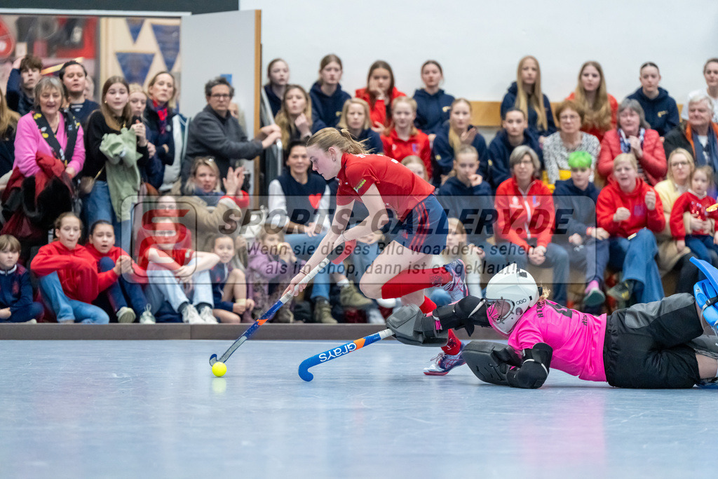 HK_20250223_103192 | Deutsche Meisterschaft wU14 Finale und Ehrungen am 23.2.2025 Düsseldorfer HC, Düsseldorf