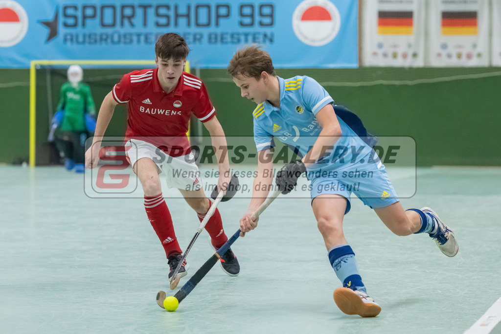 HK_20230305_106036 | Deutsche Meisterschaft MU16 1/2 Finale Rot-Weiss Köln - Zehlend. Wespen am 5.3.2023 RWK, Köln ,