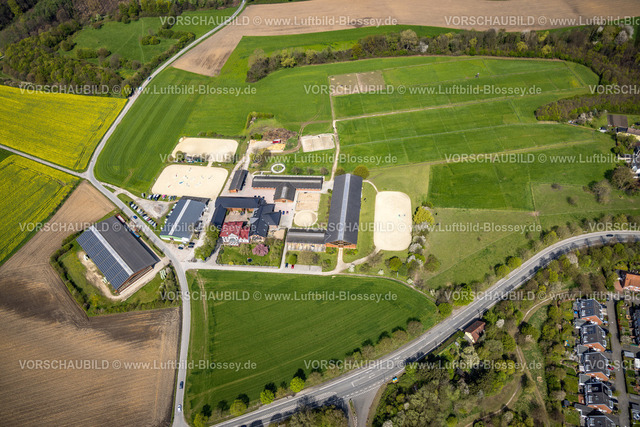 Dortmund230402182 | Luftbild, Reit- und Fahrverein Dortmund-Barop, Menglinghausen, Dortmund, Ruhrgebiet, Nordrhein-Westfalen, Deutschland