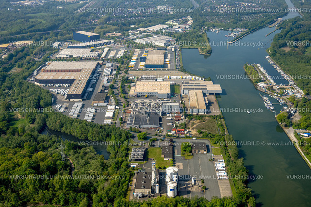 Herne240500001 | Luftbild, Gewerbegebiet Friedrich der Große am Herner Meer, Dachser SE Logistikdienst, Horsthausen, Herne, Ruhrgebiet, Nordrhein-Westfalen, Deutschland