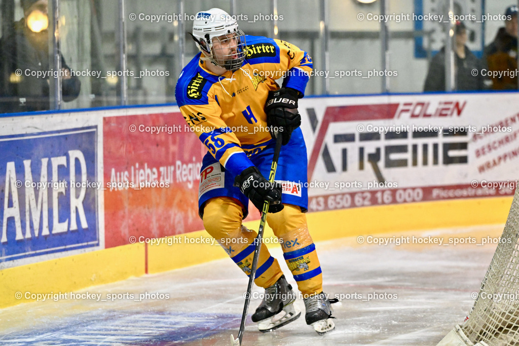 ESC Steindorf vs. EHC Althofen | #58 Goritschnig Martin EHC Althofen, ESC Steindorf vs. EHC Althofen, ESC Steindorf vs. EHC Alhofen am 03.03.2024 in Steindorf (Ossiachersee Halle), Austria, (Photo by Bernd Stefan)