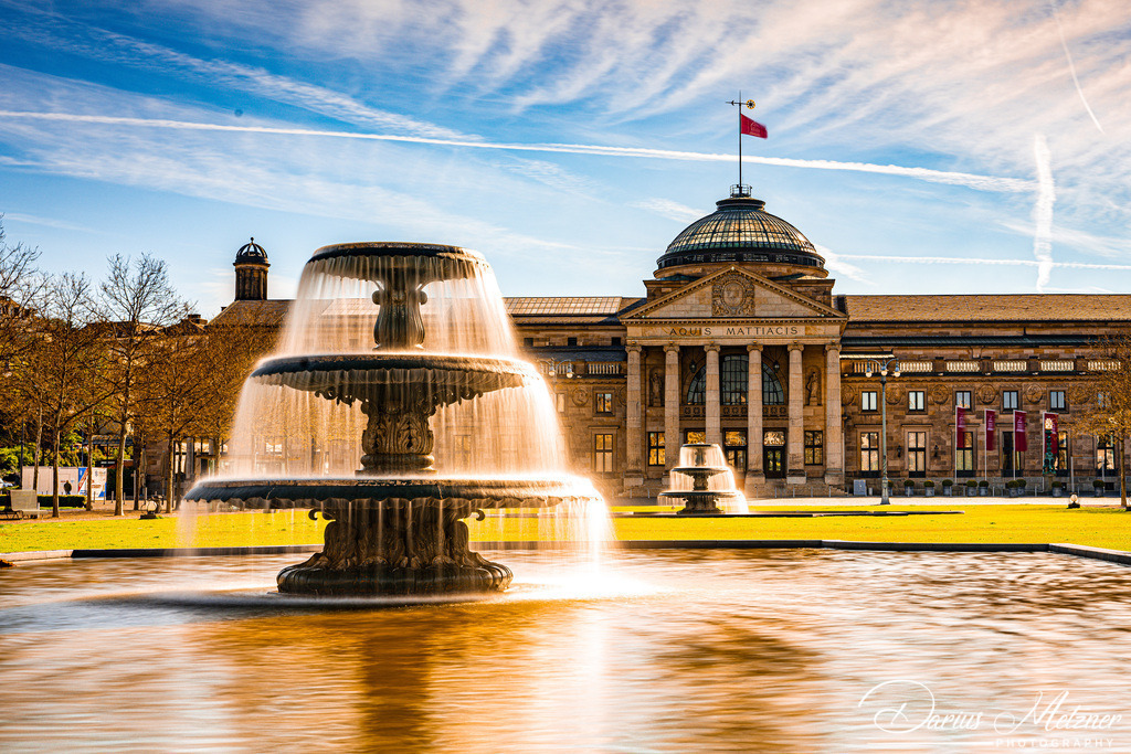 Kurhaus Wiesbaden | Bowling Green vor dem Kurhaus Wiesbaden 