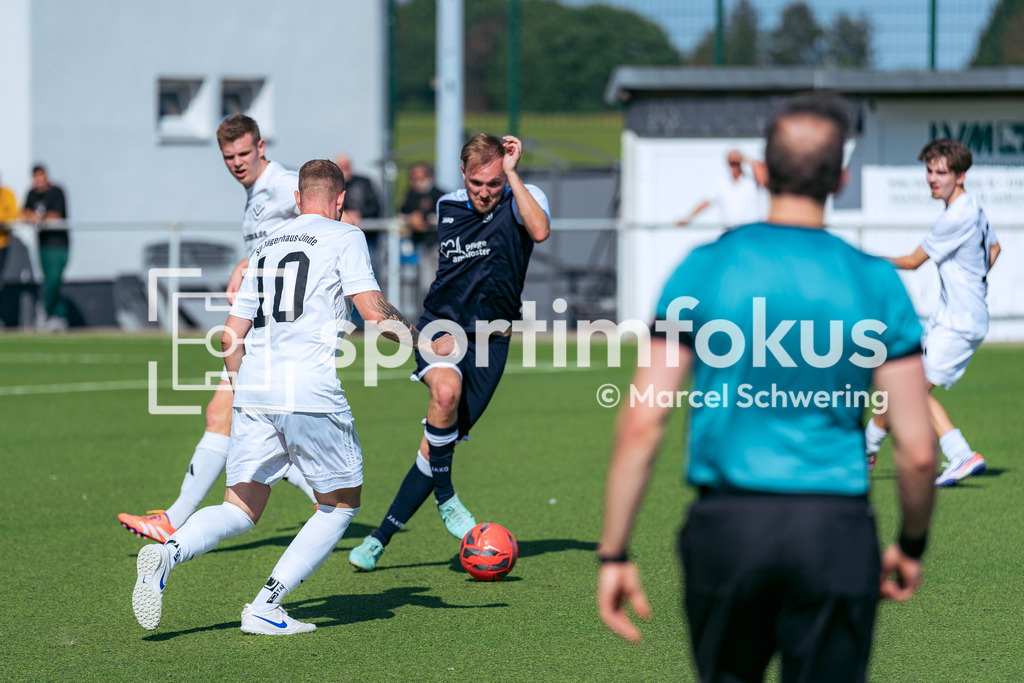 SV Jägerhaus-Linde – TSV Beyenburg | Kreisliga A: SV Jägerhaus-Linde gegen TSV Beyenburg, Wuppertal, 27.09.2026. Endstand: 1:2 (0:1). sportimfokus / Marcel Schwering - Realisiert mit Pictrs.com