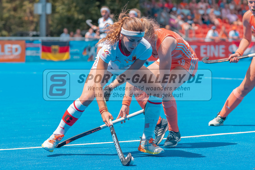 HK_20230711_101107 | Euro Hockey WU18 Spain vs Netherlands Championship Girls &amp; Boys am 11.7.2023 CHTC , Krefeld ,