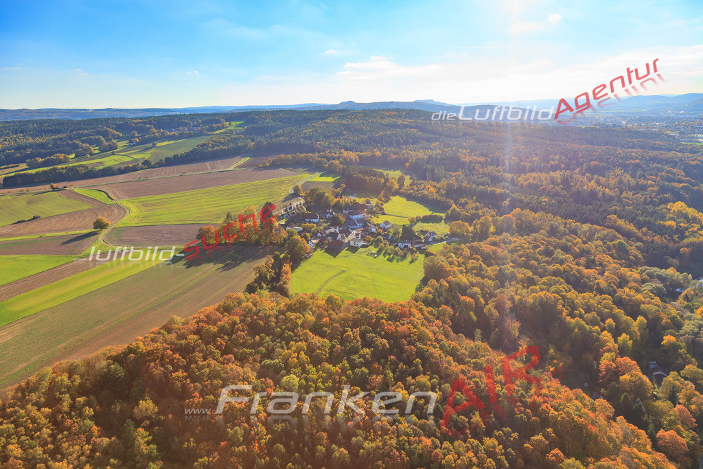 Luftbild von  Michelau - Luftaufnahme wurde 2017 von https://frankenair.de mittels Flugzeug (keine Drohne) erstellt - die Geschenkidee