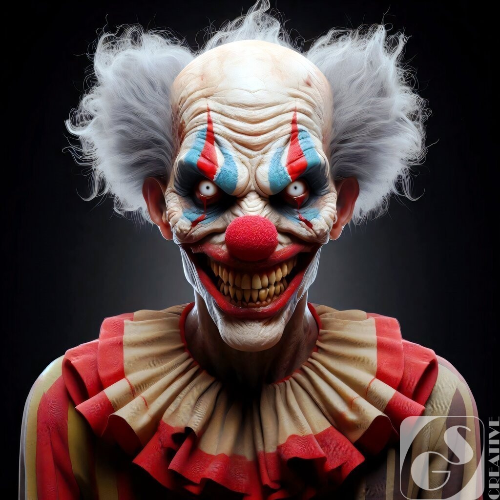 Terror Clown | Fotogeschenke aller Art, kostenlose Games und die schönsten KI-Bilder in 4K Qualität. Egal ob als Download, Leinwand, Kalender usw... Jetzt günstig bestellen!
 - Realisiert mit Pictrs.com