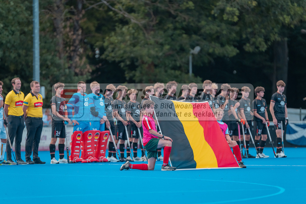 HK_20230712_101594 | Euro Hockey MU18 Belgium vs Germany Championship Girls &amp; Boys am 12.7.2023 CHTC , Krefeld ,